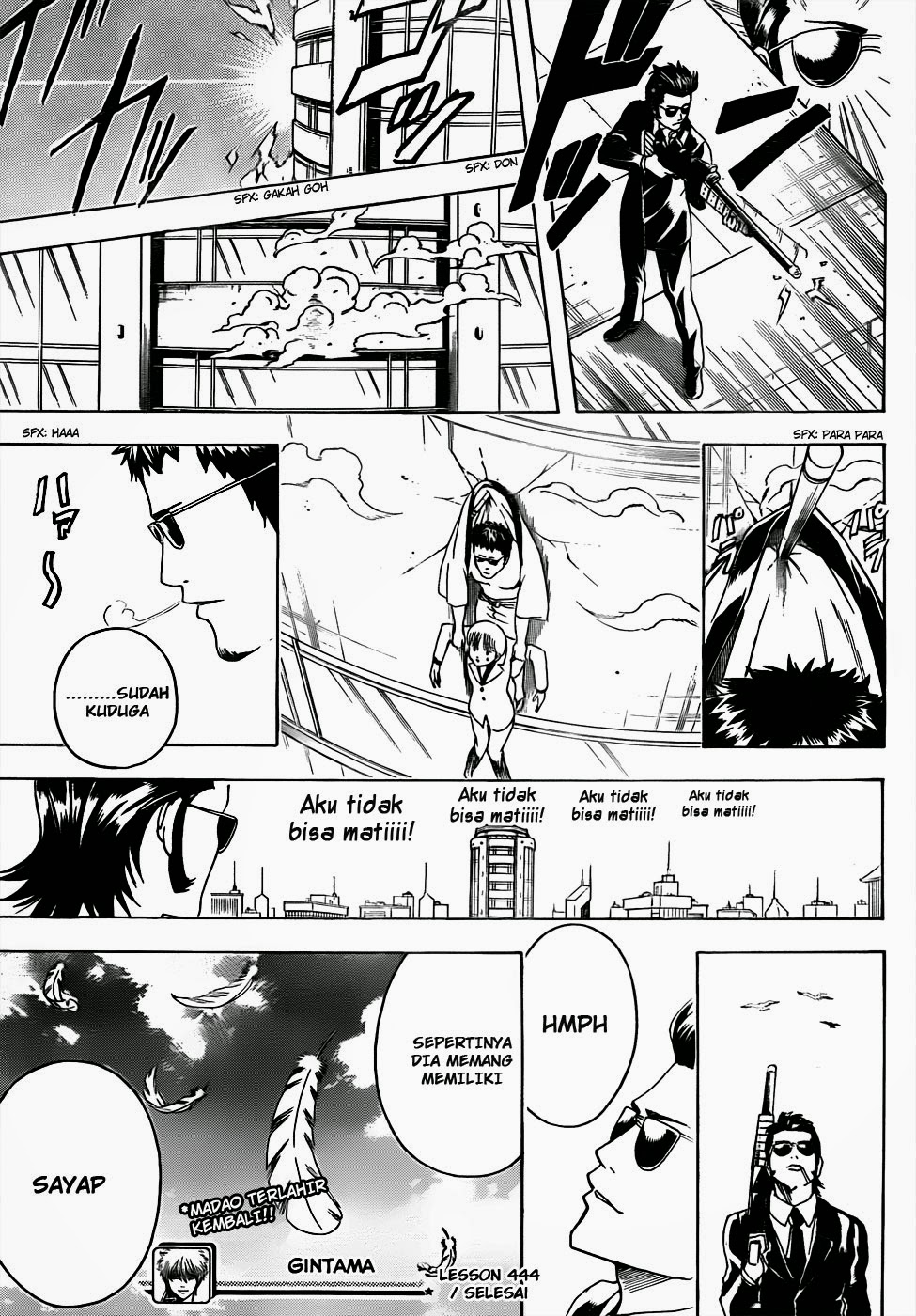 Gintama Chapter 444 Gambar 20