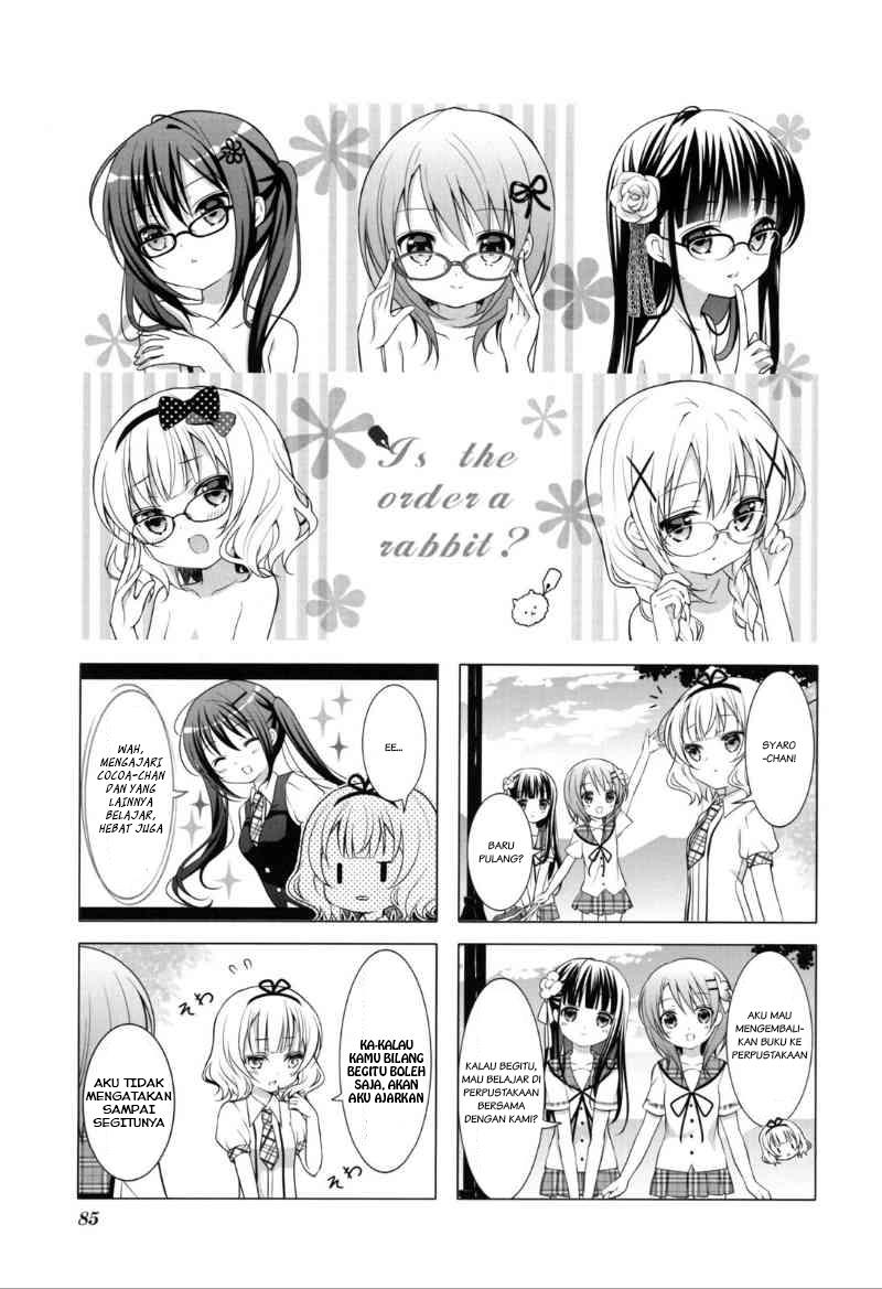 Baca Komik Gochuumon wa Usagi desu ka? Chapter 10 Gambar 1