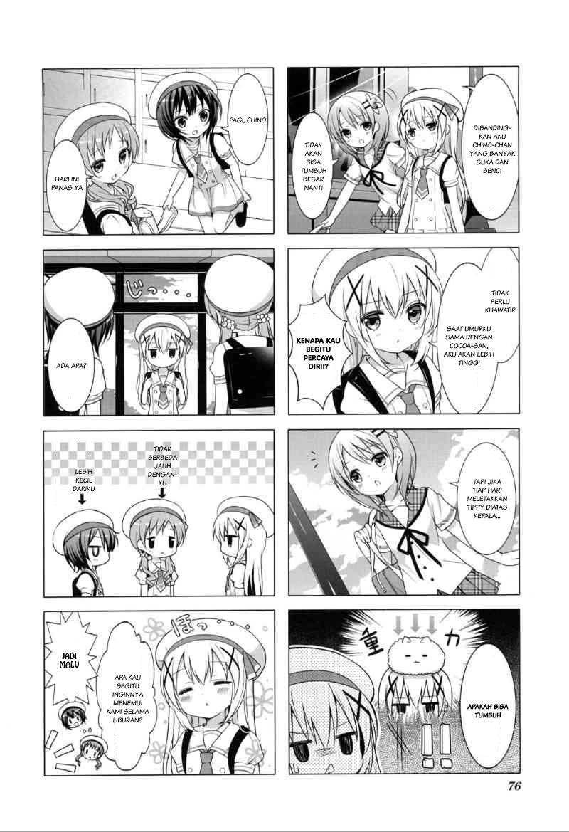 Baca Manga Gochuumon wa Usagi desu ka? Chapter 9 Gambar 2