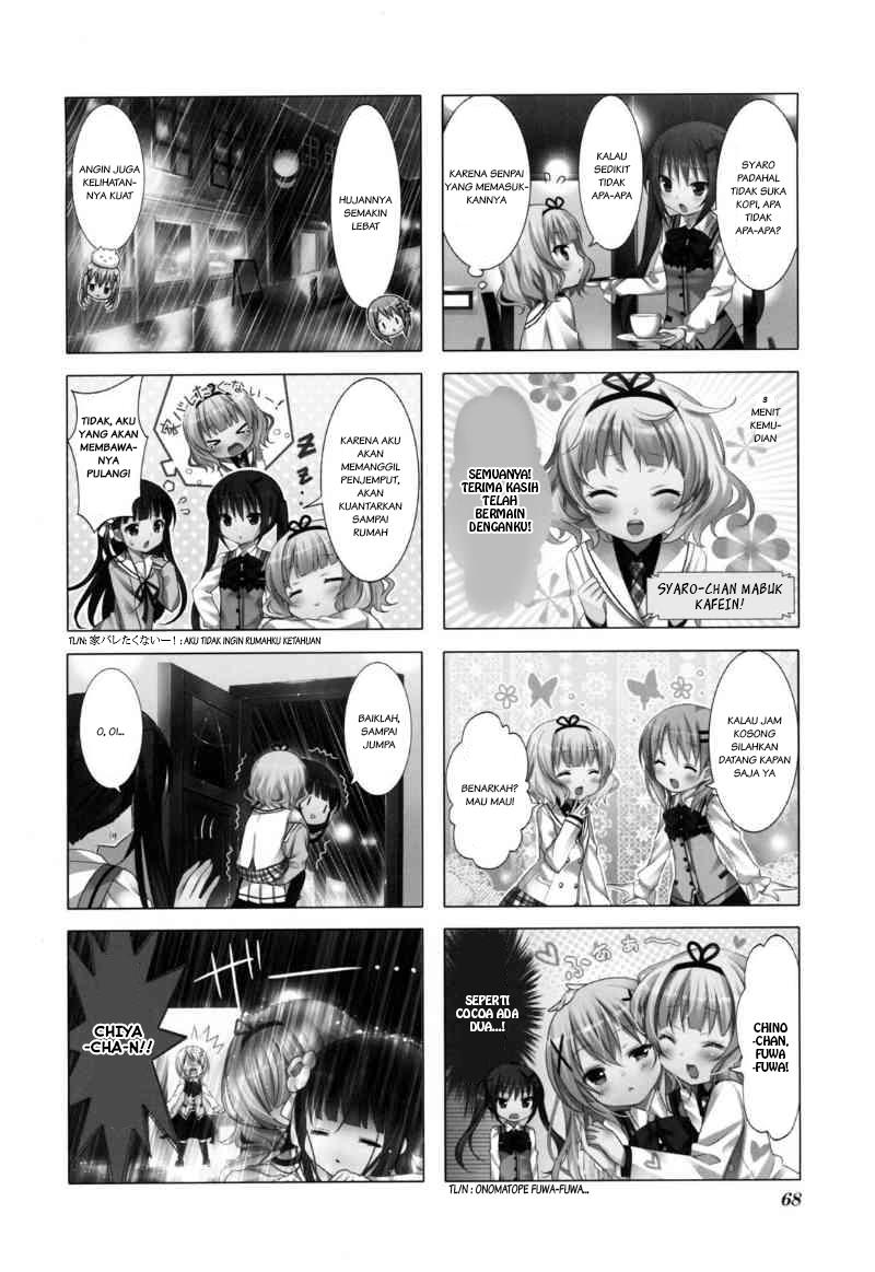 Baca Manga Gochuumon wa Usagi desu ka? Chapter 8 Gambar 2