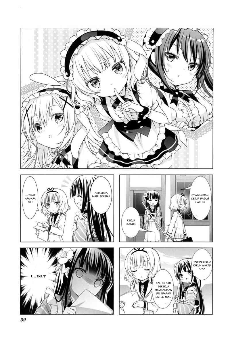 Baca Komik Gochuumon wa Usagi desu ka? Chapter 7 Gambar 1