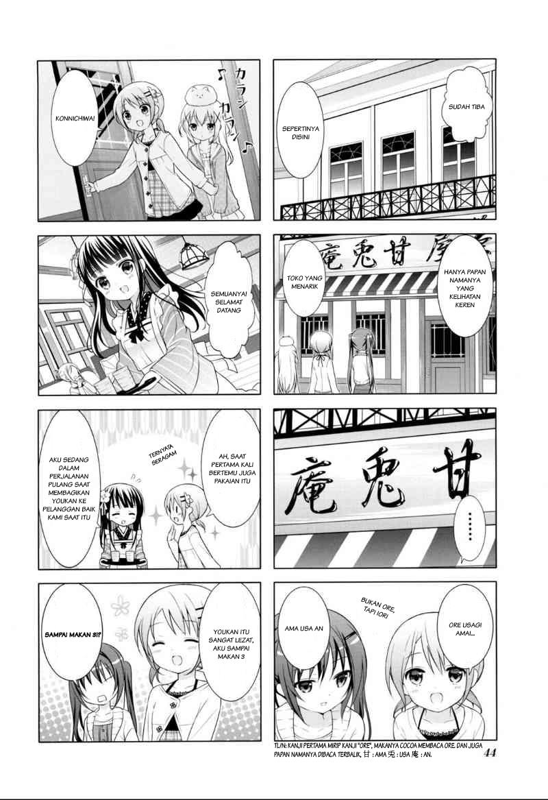 Baca Manga Gochuumon wa Usagi desu ka? Chapter 5 Gambar 2