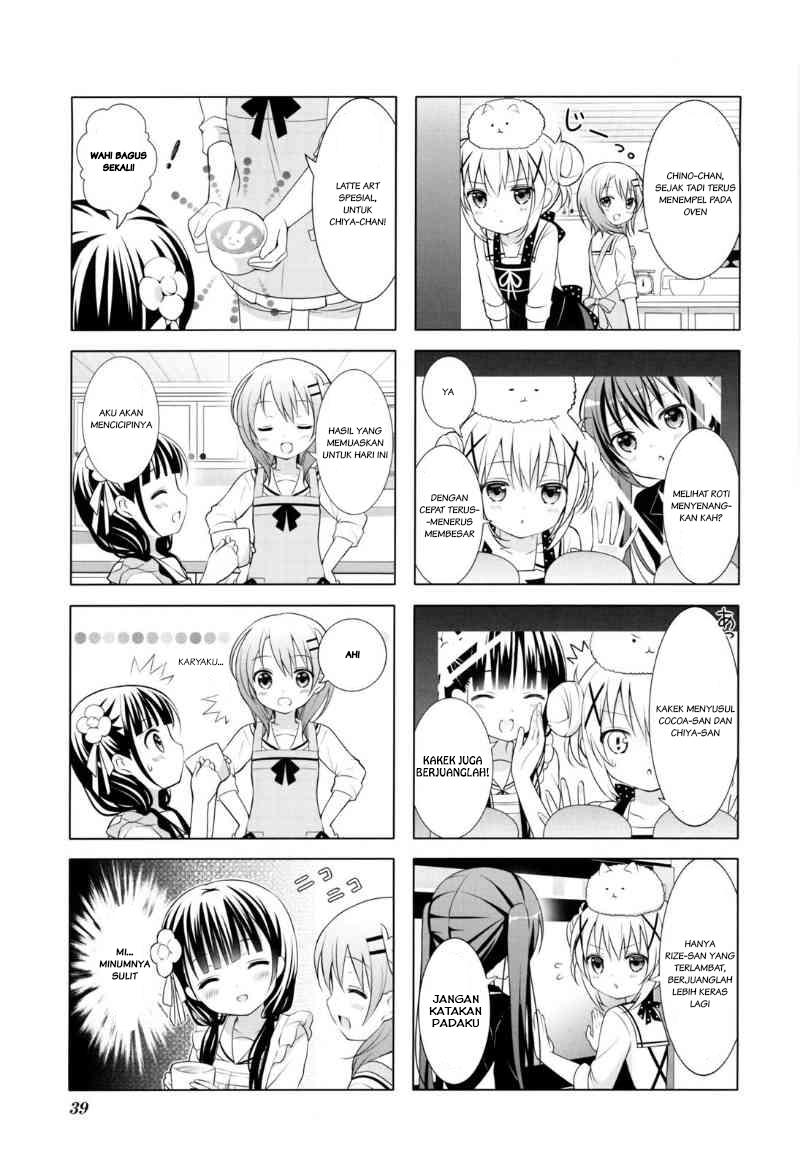 Gochuumon wa Usagi desu ka? Chapter 4 Gambar 7