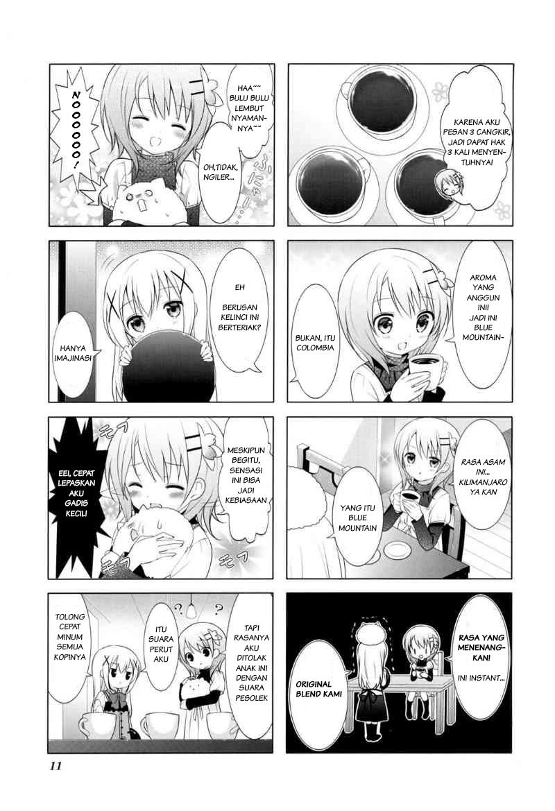 Gochuumon wa Usagi desu ka? Chapter 1 Gambar 3