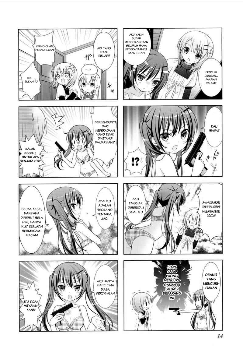 Gochuumon wa Usagi desu ka? Chapter 1 Gambar 6