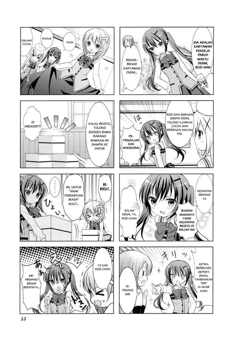 Gochuumon wa Usagi desu ka? Chapter 1 Gambar 7