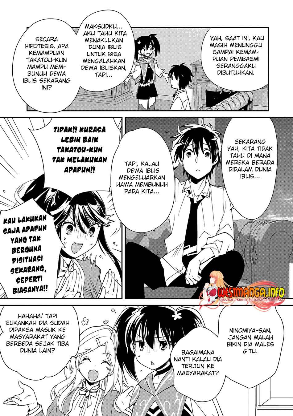 Sokushi Cheat ga Saikyou Sugite, Isekai no Yatsura ga Marude Aite ni Naranai n desu ga Chapter 39 Gambar 5