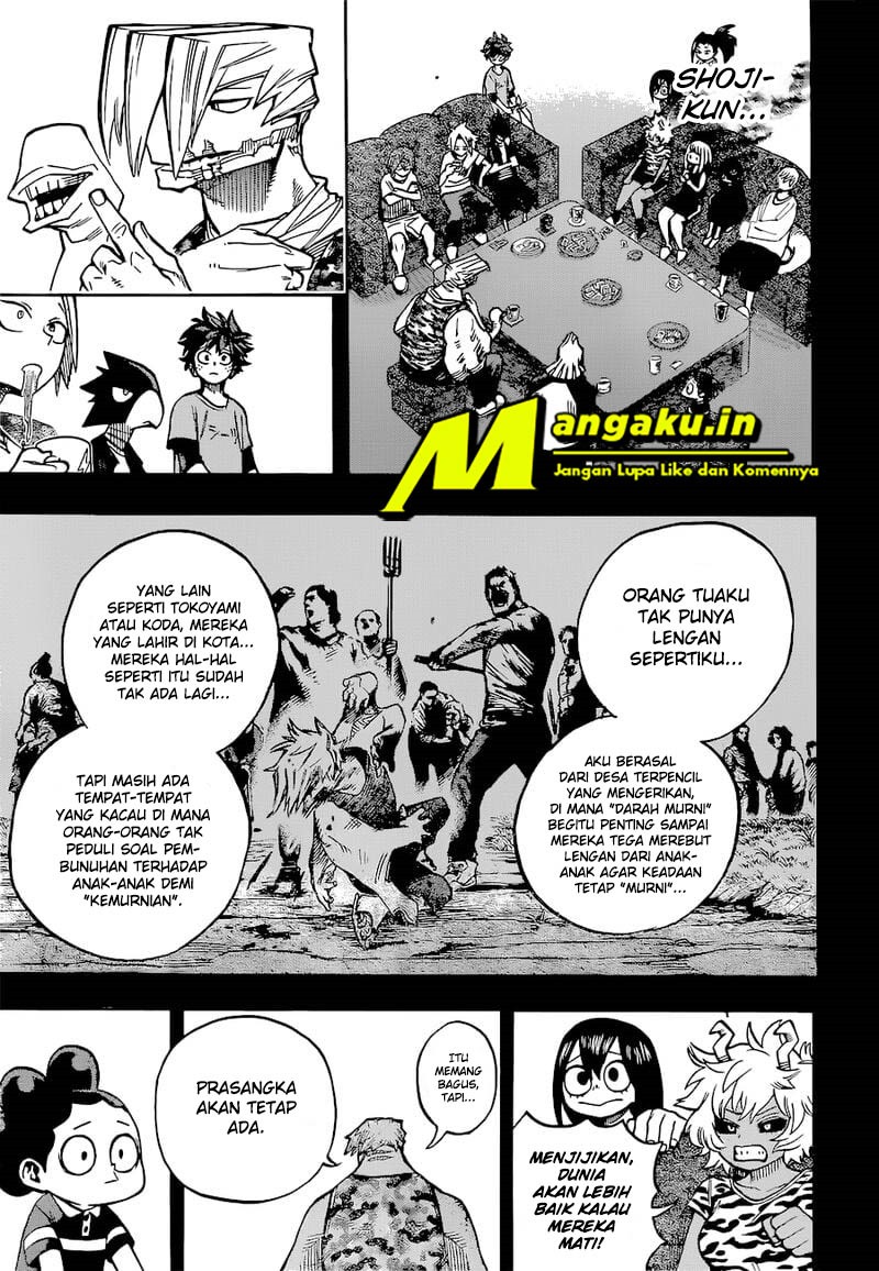 Boku no Hero Academia Chapter 371 Gambar 8