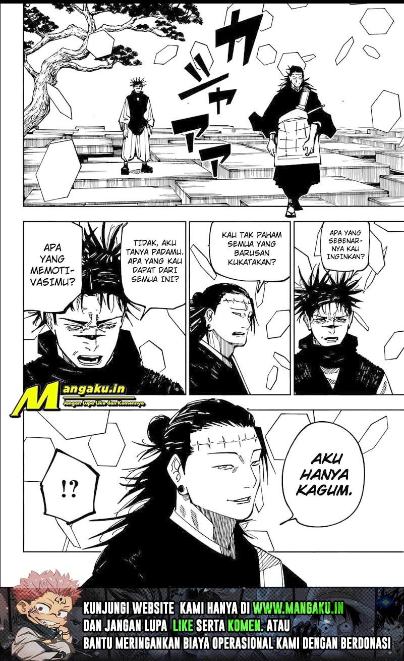 Jujutsu Kaisen Chapter 202 Gambar 17