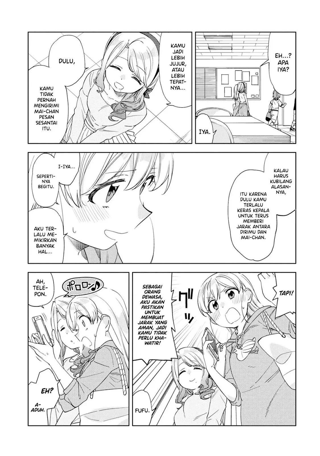 Kiotsukenayo, Onee-san Chapter 9 Gambar 9