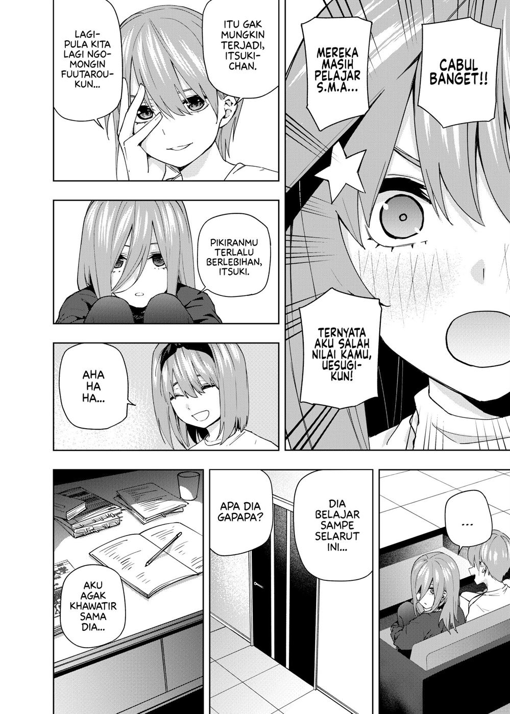 Gotoubun no Hanayome β Chapter 4 Gambar 14