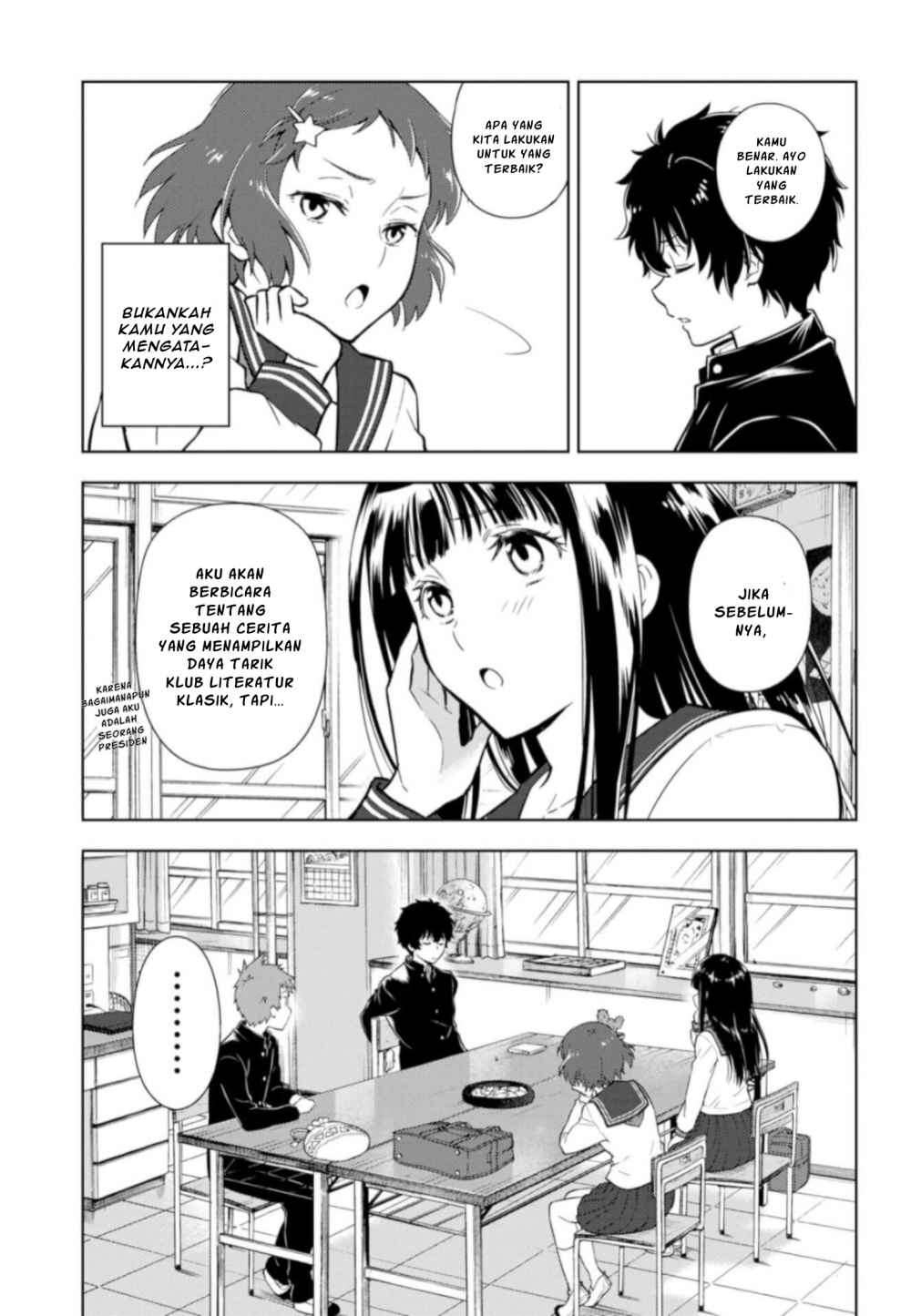 Hyouka Chapter 76 (Lanjutan Anime) Gambar 7
