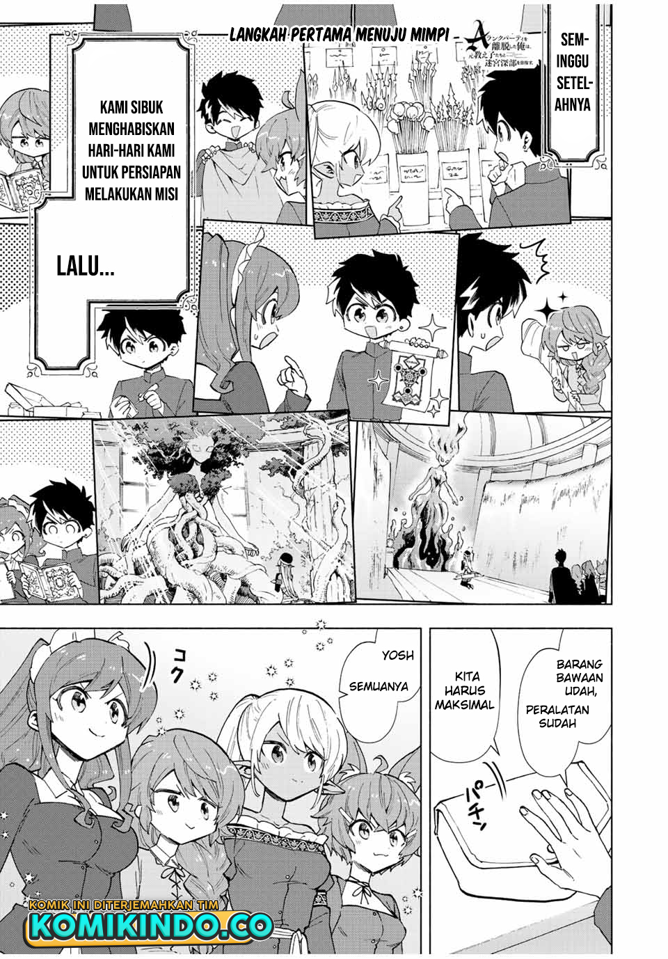 Baca Manga A Rank Party wo Ridatsu Shita Ore wa, Moto Oshiego Tachi to Meikyuu Shinbu wo Mezasu Chapter 43 Gambar 2