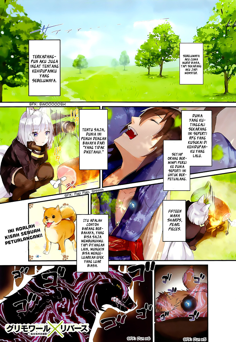 Baca Komik Grimore x Reverse – Tensei Kishin Roumantan Chapter 1 Gambar 1