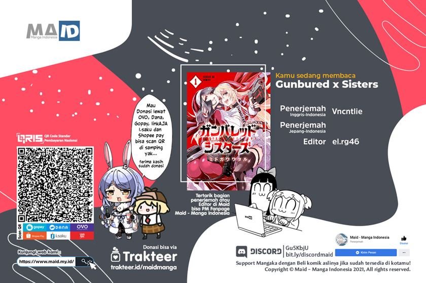 Baca Komik Gunbured x Sisters Chapter 2 Gambar 1