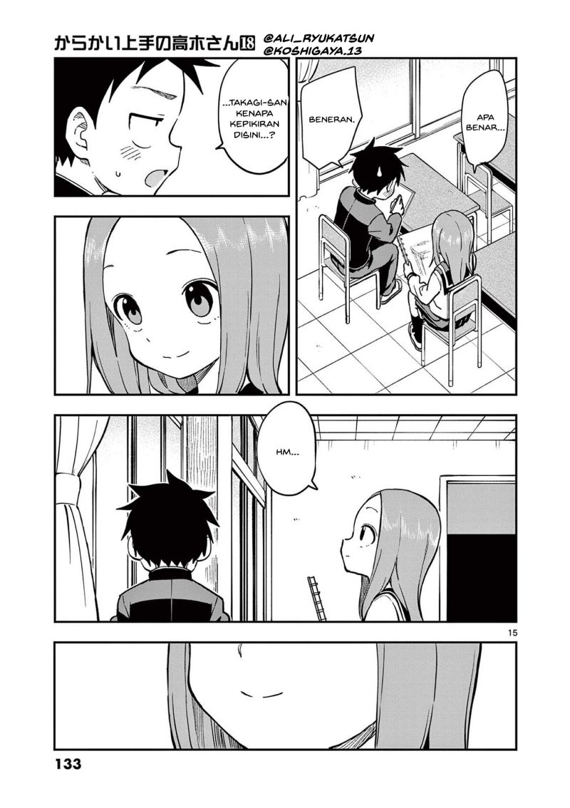 Karakai Jouzu no Takagi-san Chapter 159 Gambar 16