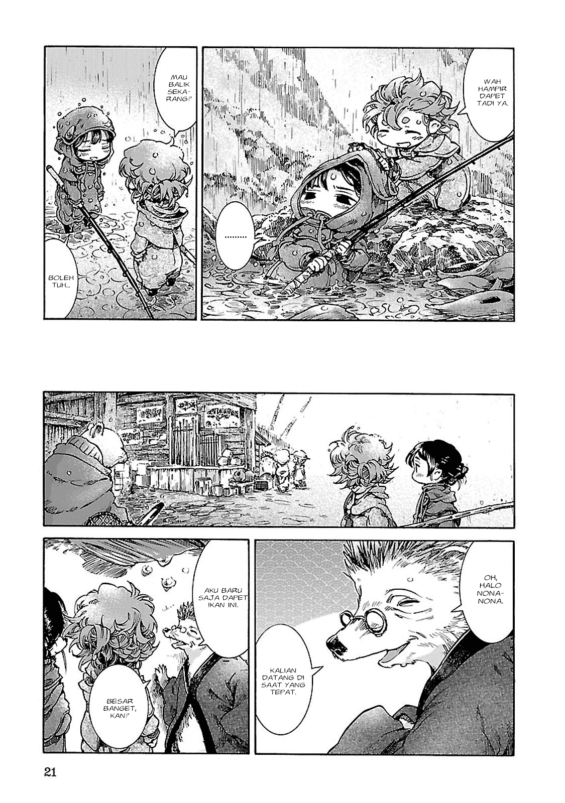 Hakumei to Mikochi Chapter 27 Gambar 21