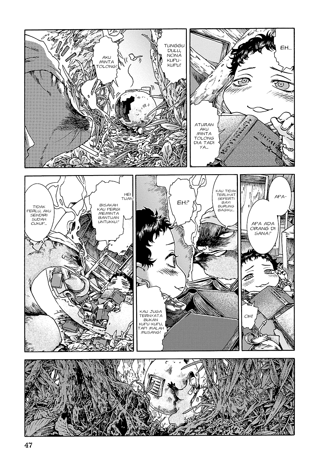 Hakumei to Mikochi Chapter 21 Gambar 4