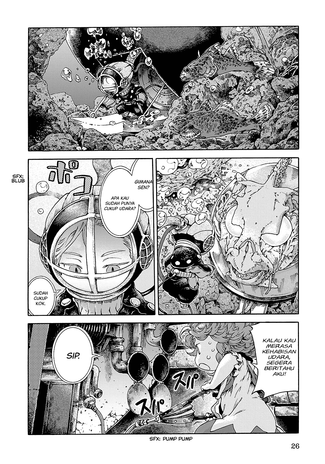 Hakumei to Mikochi Chapter 20.2 Gambar 3