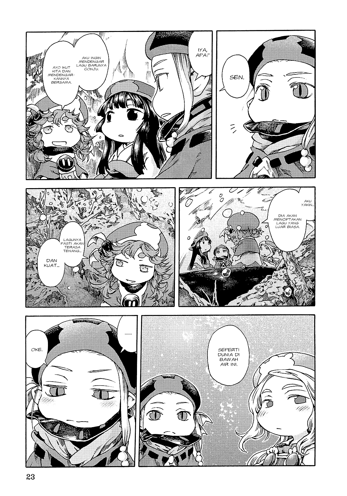 Hakumei to Mikochi Chapter 20.1 Gambar 22