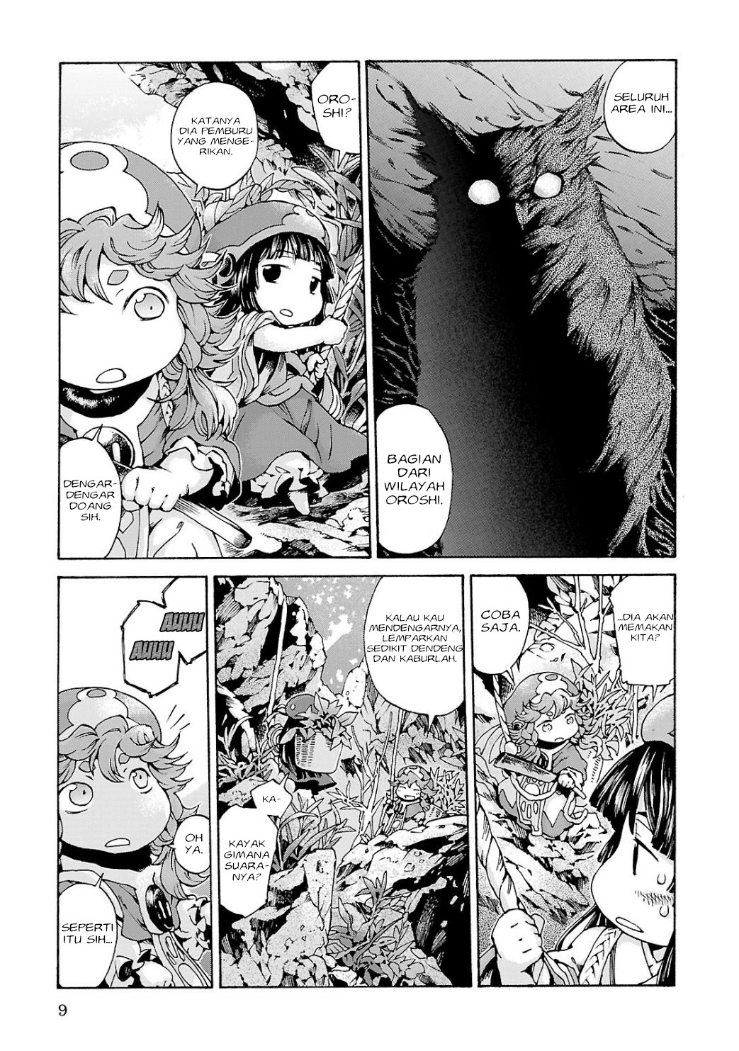 Hakumei to Mikochi Chapter 9 Gambar 10