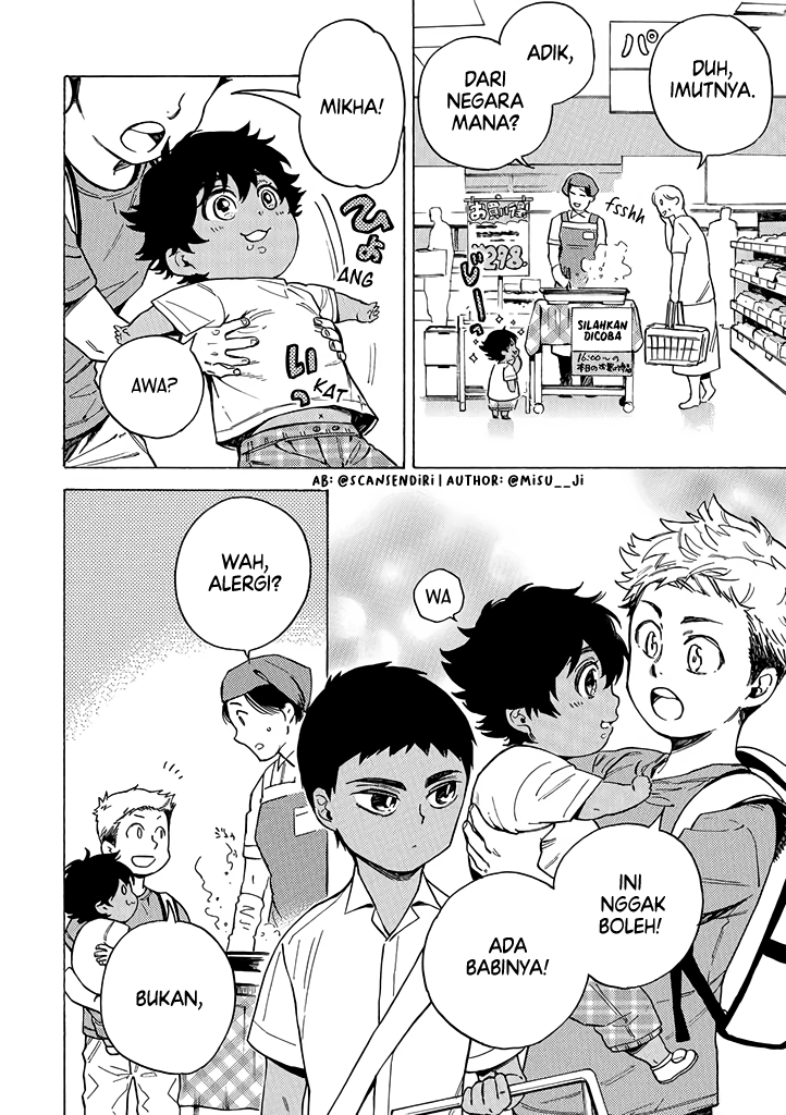 Baca Manga Halal Food with Me and My Little Brother Chapter 2 Gambar 2