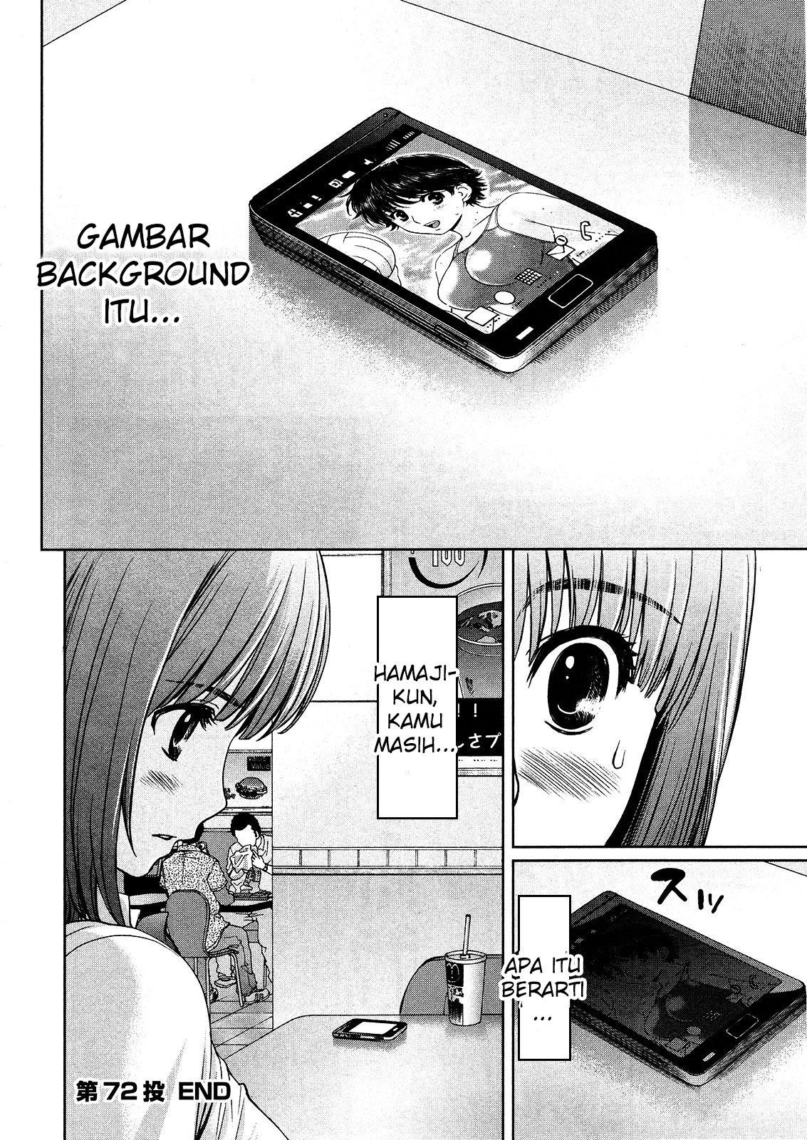 Hantsu x Trash Chapter 72 Gambar 19