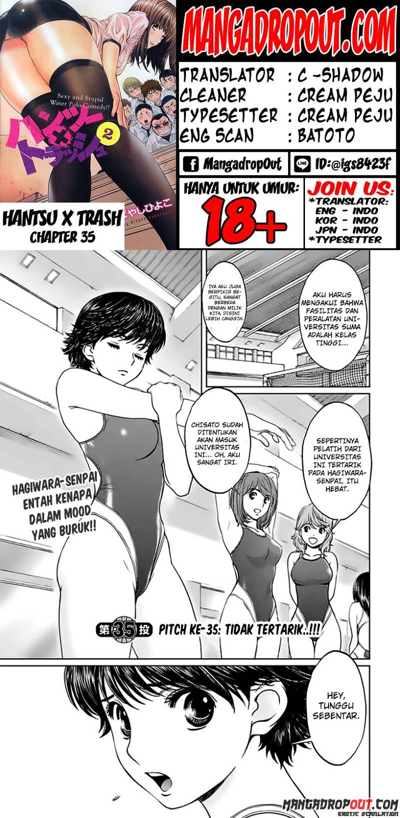 Baca Komik Hantsu x Trash Chapter 35 Gambar 1