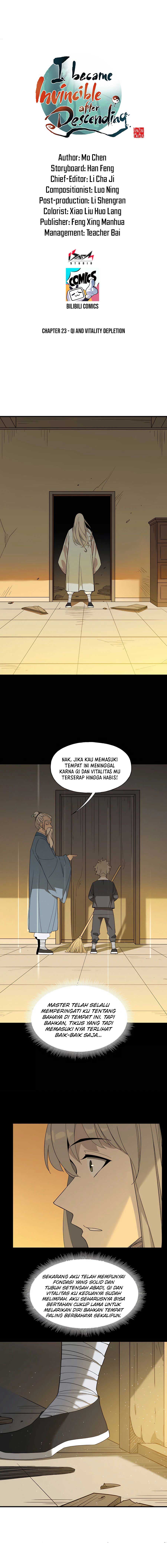 Baca Manhua I Became Invincible After Descending Chapter 23 Gambar 2