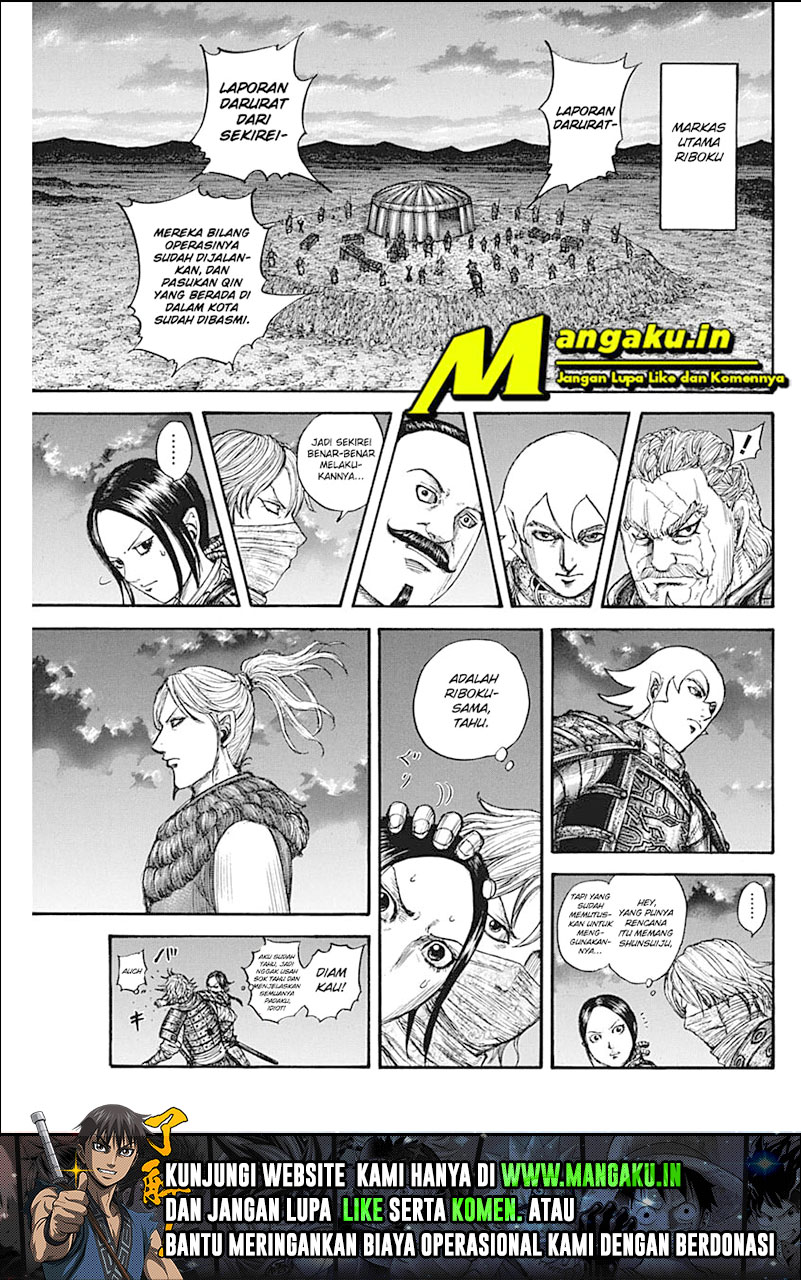 Kingdom Chapter 737 Gambar 18