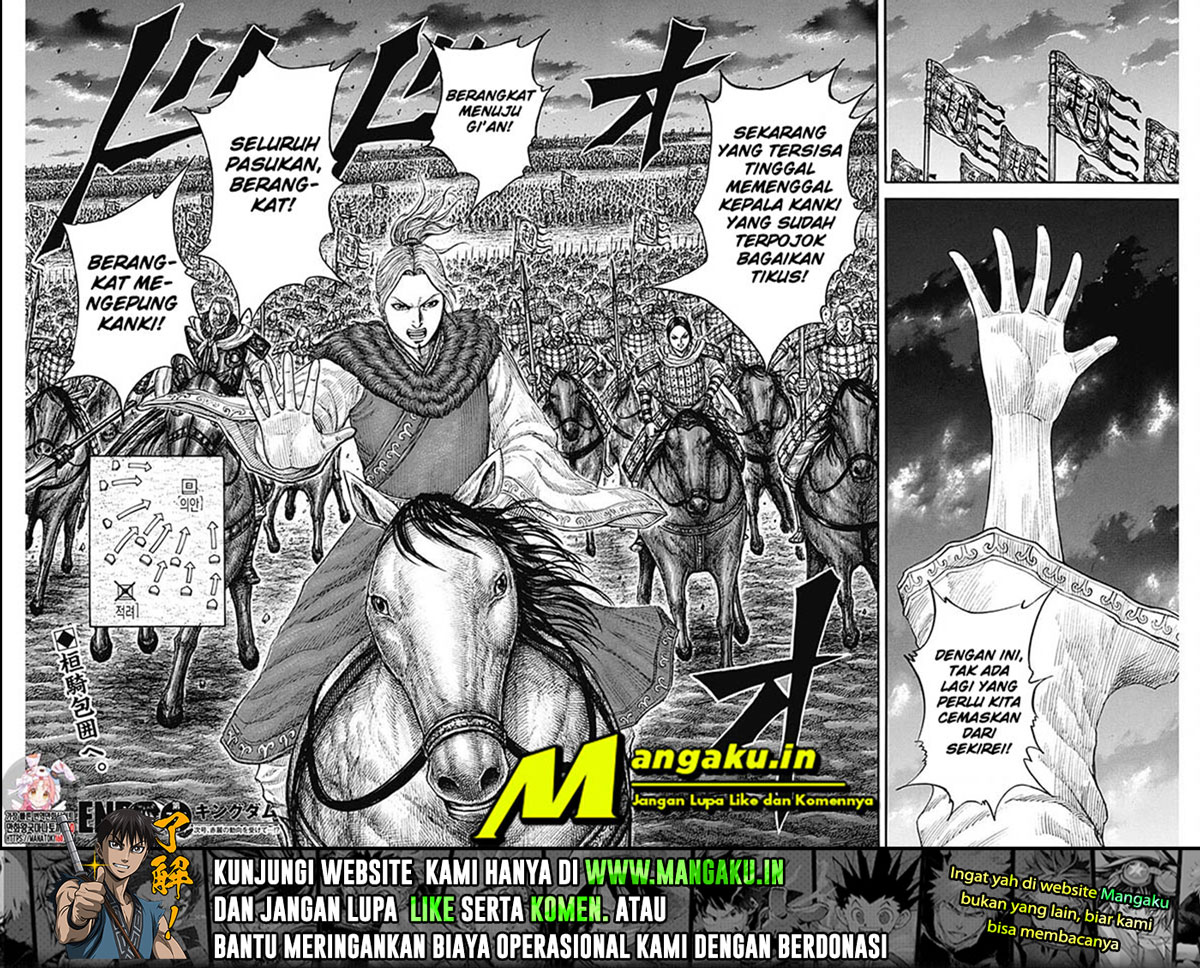 Kingdom Chapter 737 Gambar 19