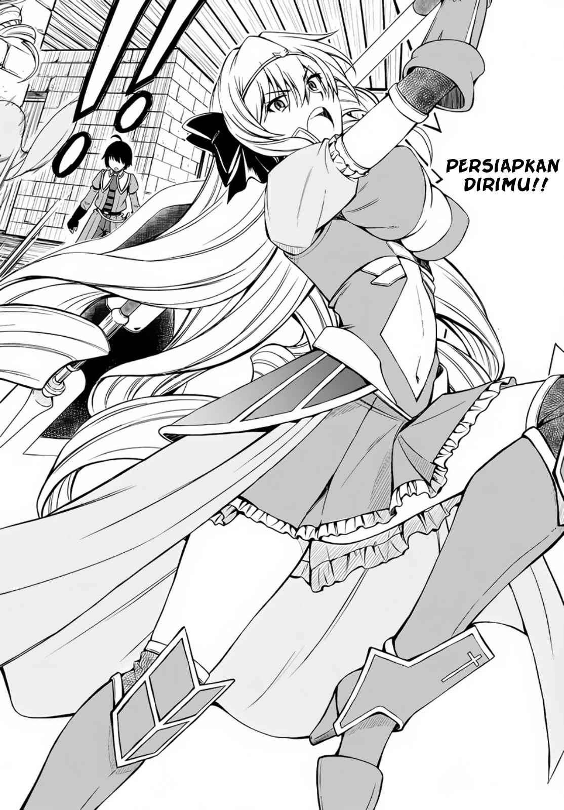 Hazure Akamadoushi ha Kenjyatime ni Musou suru Chapter 4 Gambar 17