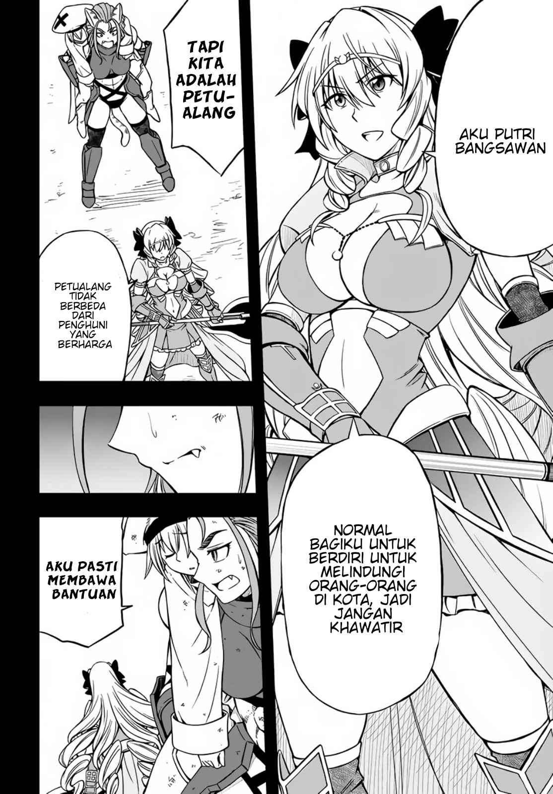 Hazure Akamadoushi ha Kenjyatime ni Musou suru Chapter 4 Gambar 9