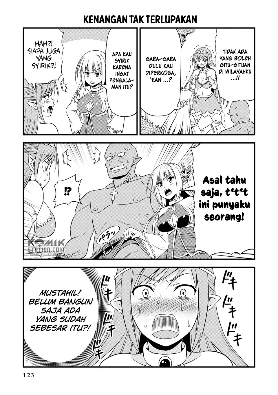 Hentai Elf to Majime Orc Chapter 9.9 Gambar 4