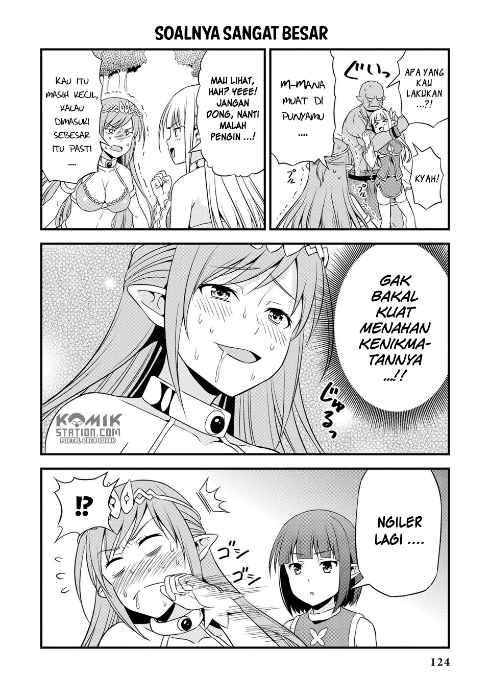 Hentai Elf to Majime Orc Chapter 9.9 Gambar 5