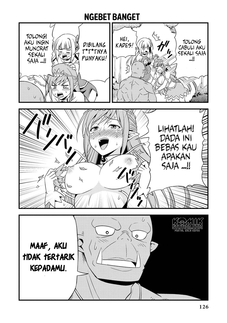 Hentai Elf to Majime Orc Chapter 9.9 Gambar 8