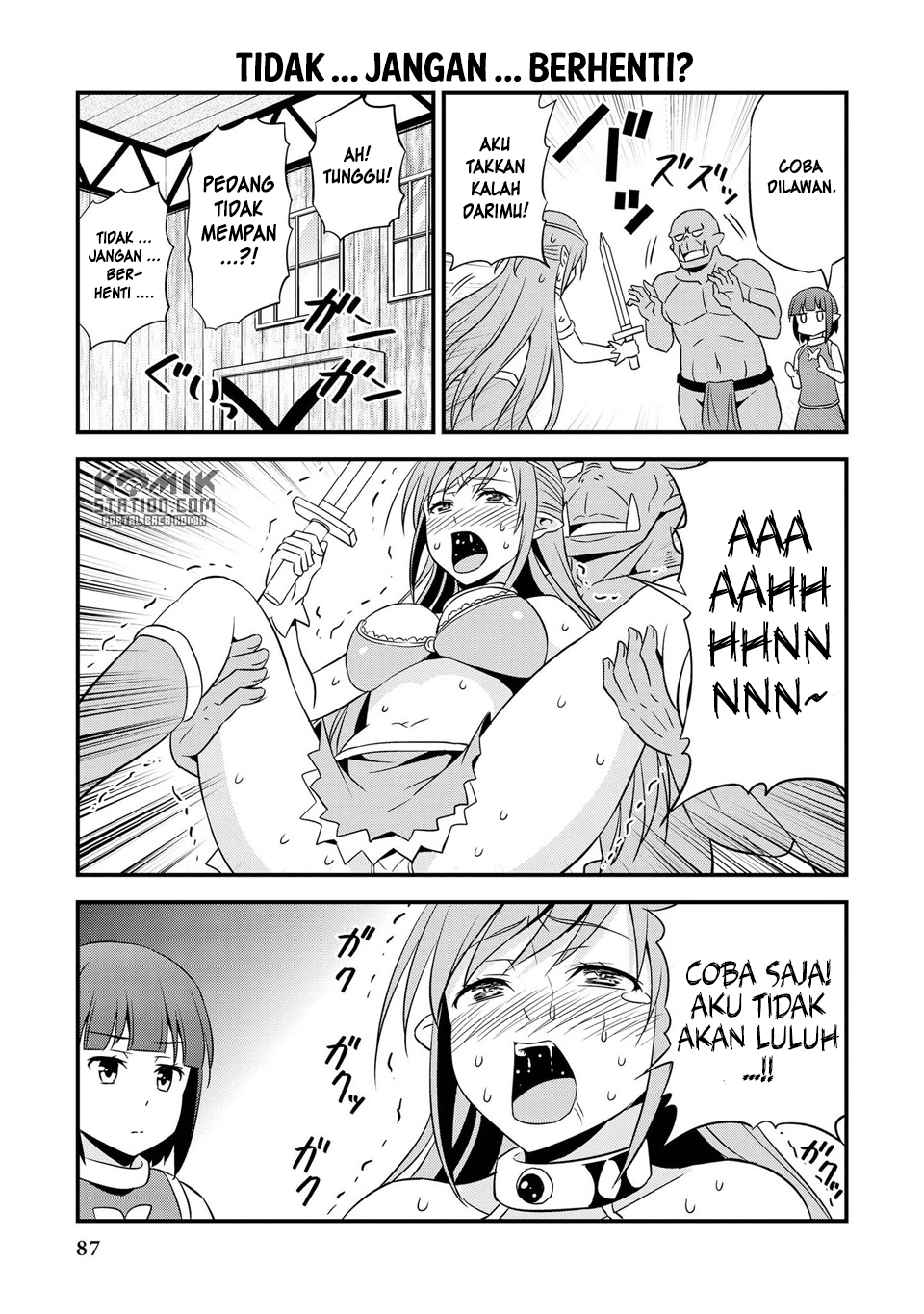 Hentai Elf to Majime Orc Chapter 9.8 Gambar 8