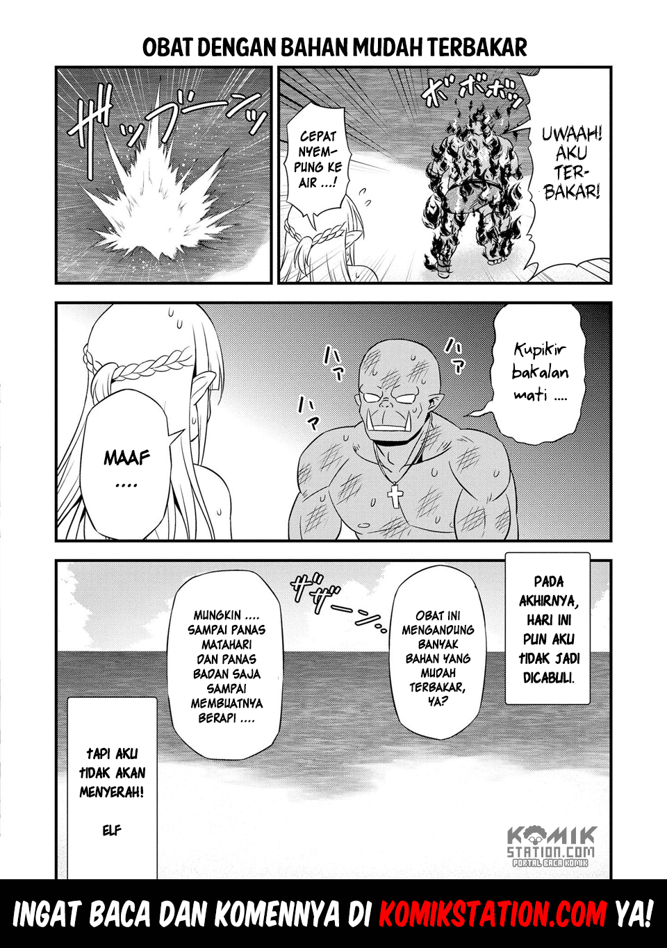 Hentai Elf to Majime Orc Chapter 9.7 Gambar 6