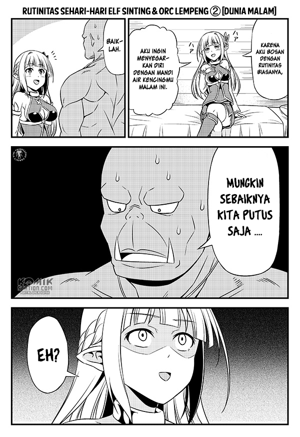 Hentai Elf to Majime Orc Chapter 9.5 Gambar 6