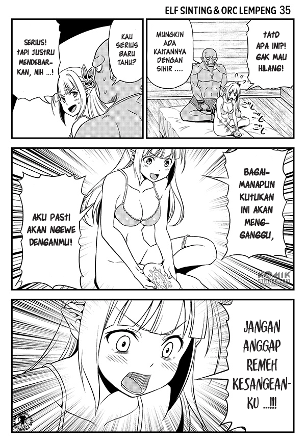 Hentai Elf to Majime Orc Chapter 5 Gambar 4