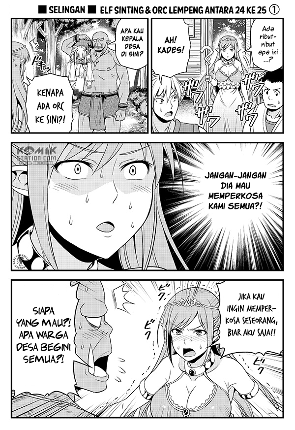 Baca Manga Hentai Elf to Majime Orc Chapter 3.5 Gambar 2