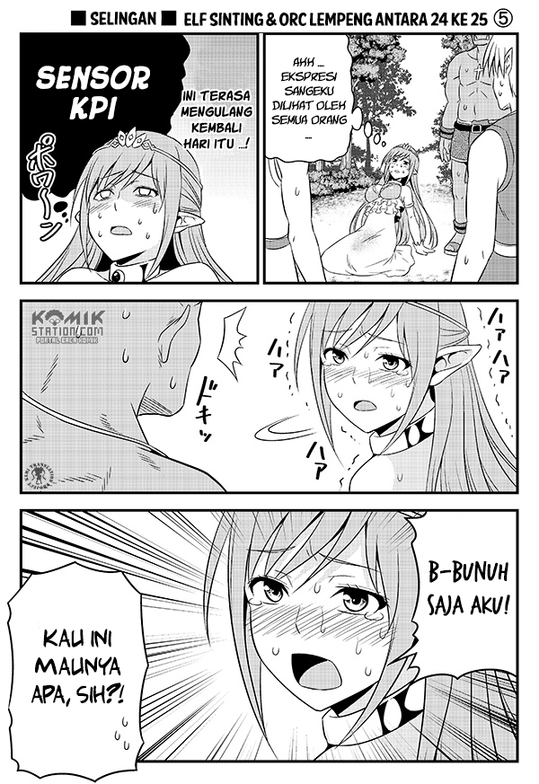 Hentai Elf to Majime Orc Chapter 3.5 Gambar 7