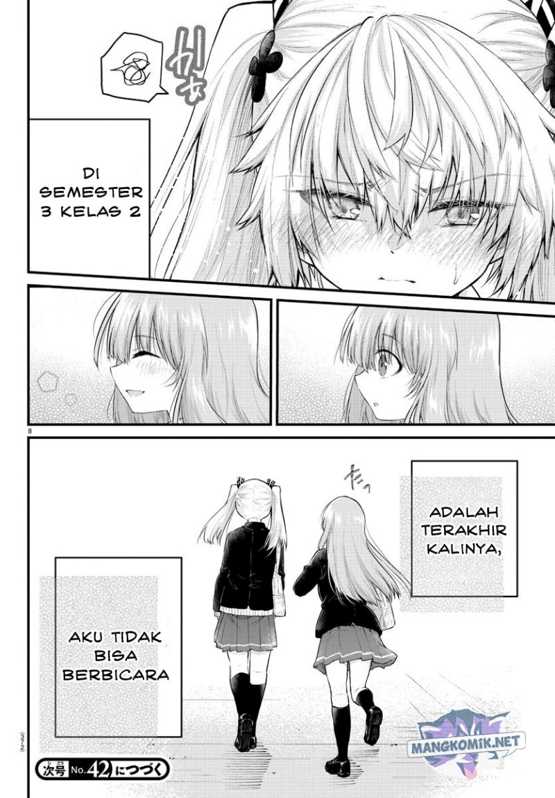 Koe ga dasenai Shoujo wa “Kanojo ga Yasashisugiru” to Omotte iru Chapter 127 Gambar 10