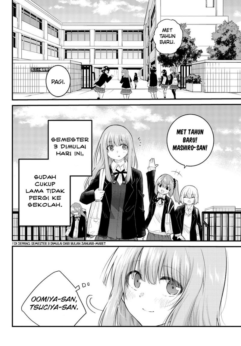 Koe ga dasenai Shoujo wa “Kanojo ga Yasashisugiru” to Omotte iru Chapter 127 Gambar 4