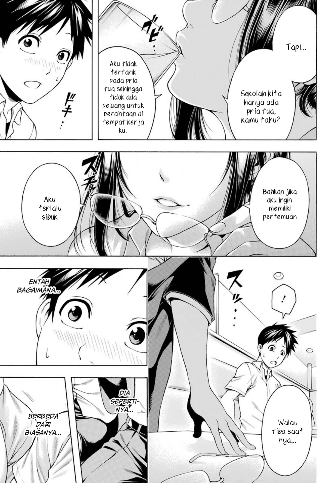 Hiiragi-sensei wa Kyoushi Shikkaku!? Chapter 1 Gambar 5