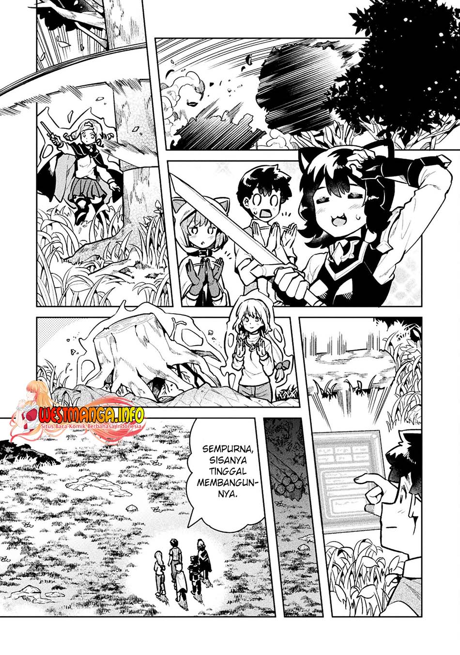 NEET dakedo Hello Work ni Ittara Isekai ni Tsuretekareta Chapter 45 Gambar 19