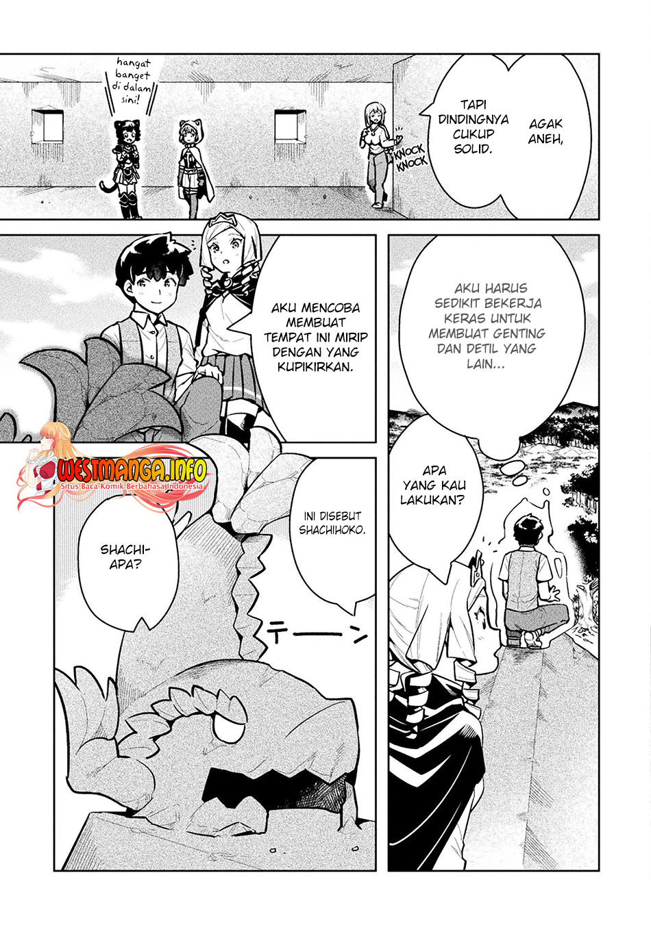 NEET dakedo Hello Work ni Ittara Isekai ni Tsuretekareta Chapter 45 Gambar 22