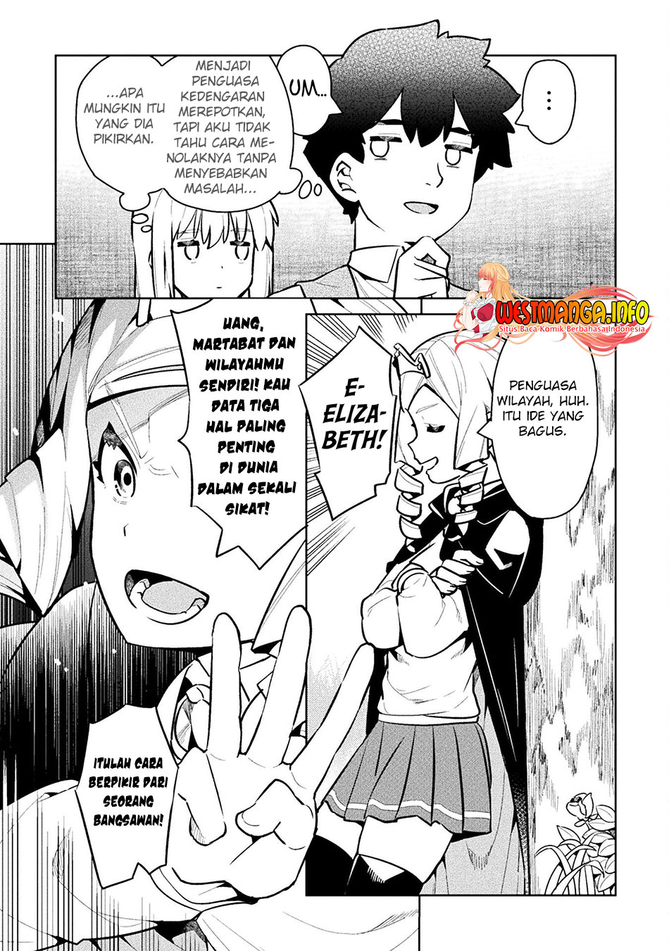 NEET dakedo Hello Work ni Ittara Isekai ni Tsuretekareta Chapter 45 Gambar 28