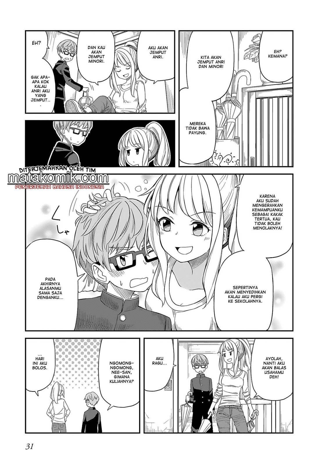 Hinomoto-san Chi no 3-shimai Chapter 3 Gambar 5