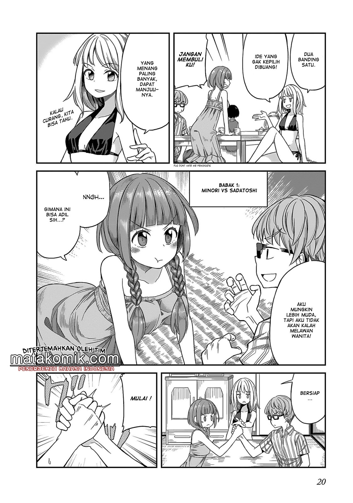 Hinomoto-san Chi no 3-shimai Chapter 2 Gambar 6